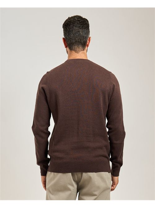 Lyle & Scott men's sweater with logo LYLE & SCOTT | KN2110VCX863
